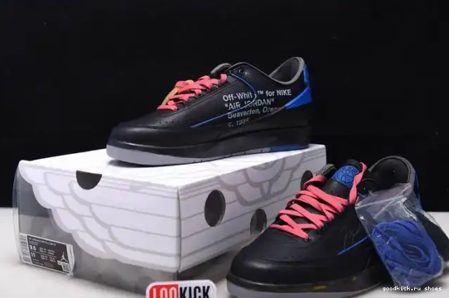DJ4375-004 Jordan Low Blue Retro SP Black 2 Off-White 0418